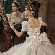  Yc09 New Bride Retro Temperament Forest Dream European Heavy Industry Wedding Dress