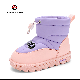  Girls′ Boys′ Winter Ankle Warm Fur Anti-Slip Snow Boots Shoes Ex-23h8206