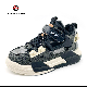  Comfortable Kids High Top Winter Plush Warm Lining Walking Shoes Ex-23s3136