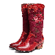  Handpainted Leather Slip on Boots High Quantity Whosale Shoes
