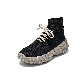  Height Increasing Lady Casual Sneakers High Top Breathable Sock Shoes