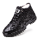  Latest Fashion Winter Warm Casual Shoes PU Leather Men Ankle Snow Boots