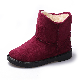  Keep Warm Fashion Winter Shoes Women Outdoor Snow Boots with Fur