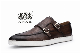 Fashion and High Quality Popular Men′ S Lace-up Leather Casual Shoes