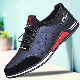 China Factory Popular PU Upper Shoes Black Brown Fashion Casual Loafer Shoes for Men manufacturer