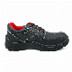 Men Black Low Cut Lace up Work Safety Boot
