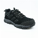  Sport Style Black Cow Suede Steel Toe Model Sole Low Cut Safety Shoe Boots