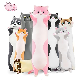 Plush Cat Doll Cute Cartoon Soft Stuffed Animal Pillow Sleeping Dolls Toy