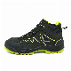  TPU Black Cow Action Nubuck High Sport Safety Boot