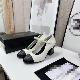  High Quality Silk Fabric Head Buckle Rhinestone Heels Woman Shoes