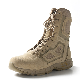  High Quality Leather Outdoor Military Desert Boots Army Use