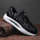  New Design PU Leather Fashion Casual Mens Shoes Height Increasing Comfort Sneakers for Men with Big Size