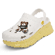  Cute Little Bear Cartoon Slippers Elevated High Heels Outdoor Beach Garden Shoes