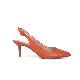 Pointed Toe Leather Upper Strap Buckle High Heel Ladies Pumps Women Shoes