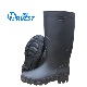  Wholesale The Cheapest Men PVC Safety Water Proof Labor Rain Boots (HXF-002)