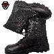 Double Safe Ready to Ship Breathable Black Police Style Lightweight Anti Slip Military Tactical Combat Safety Boots