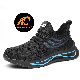  Oil and Slip Resistant PU Sole Steel Toe Sports Safety Shoes Fashion