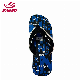 Anti-Slip Customized Print Men Flat Flip Flop Outdoor Shoe