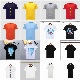  Cheap Wholesale 2023 Newest Bal-Main Designer Brands Top Selling White Black Patterned Clothes T-Shirts