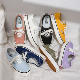  Solid Color Casual Canvas Shoes Women′s Shoes Spring and Autumn Korean Version Trend Couple Sports Skateboard Shoes Student Shoes