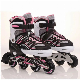  Wholesale Outdoor Sports Four Wheels Adjustable Safe Roller Skates Inline Shoes for Adults Kids