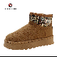  Anti-Slip Womens Short Tube Fur New Fashion Waterproof Thick-Soled Cotton Shoes Ex-23h8149