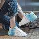 Gradient Trendy White Casual Footwear