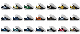 Wholesales Official London Roshe Style Lightweight Running Sneaker Baseball Shoes