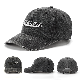  Wholesale Embroidered Cotton Sunshade Protection Sport Baseball Caps Unisex Distressed Washed Baseball Caps