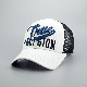 High Quality Applique Embroidery Cotton Snapback Baseball Hat Trucker Cap manufacturer