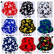  New Design Fashion Unisex Maple Leaf Aop Printing Bucket Hats