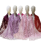 Wholesale Women Scarf Shawls Fashion Lace Hijab Muslim Long Scarves with Tassels