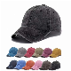  Washed Dad Caps Hats Wholesale 6 Panel Custom Vintage Stone Sports Cotton High Quality Green Baseball Cap 6-Panel Hat Plain