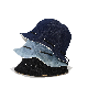  Foldable Crossbody Bag Sunshade Fisherman Hat with Solid Color
