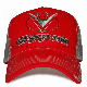 5-Panel Constructed Embroidery Golf Mesh Trucker Cap (TRT016)