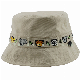 Washed Binding Embroidery Leisure Fishing Bucket Hat (TMBH8998)