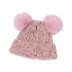  Boy Gril Custom Winter Warm Kids Cap Baby Knitted with POM Beanie Hat