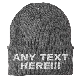100% Acrylic Classical Cool Warm Comfortable Knitted Custom Beanie Hat with Designed Embroidered Logo