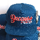  OEM Custom Red 3D Embroidery 5 Panel Adjustable Snapback Cap