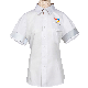  Female Driveway Supervisor Daily Work Suit Shop Attendant Shirt with Sharp Logo