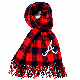 100% Acrylic Jacquard Warm Fashion Soft Woven Custom Design Scarf manufacturer