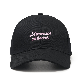 Wholesale Fashion Custom Logo Black Embroidery Baseball Cap Sport Cap
