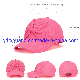 Cotton Curved Brim Baseball Cap Blank Bowknot Girls Pink Kids Caps Hats