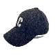  Fashion Winter Warm Solid Color Embroidery Sherpa Fleece Hat Unisex Baseball Hats