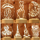  Christmas Bedroom Baby Kids LED Night Light 3D Bedroom Lamp for Bedroom Christmas