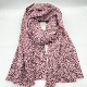  Fashion Wholesale Plain Red Heavy Yarn Dyed Brushed Scarf Woven Cashmere Long Scarf with Fringes Women Shawl