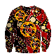  OEM Custom Aboriginal Print Streetwear Clothing Factory Custom Sublimated Logo Printing Hoodie