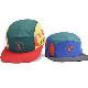 Manufacture Custom Printing Running Hats Nylon 5 Panel Camp Hat Cap