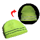  New Design Reflective Oversized Knitted Beanie Hat