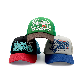  5 Panel Mesh Cap Custom Two Printed Logo Tone Foam 3D Puff Print Trucker Hat
